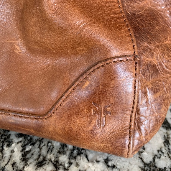 Frye Leather Handbag/Tote. - Picture 3 of 9
